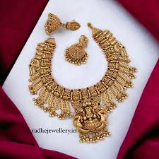 Gold necklace